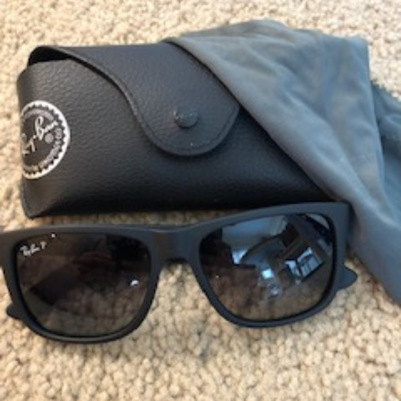 RayBan Justin Classic RB4165 Black Polorized Black main image 7